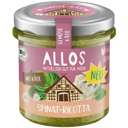 Gemüse Käse Aufstrich - Spinat-Ricotta 135g