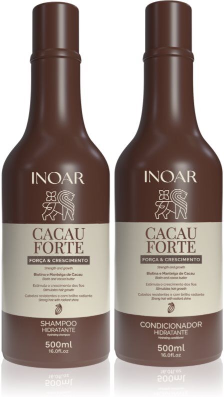 INOAR Cacau Forte Duo set for hair strengthening 2 pc