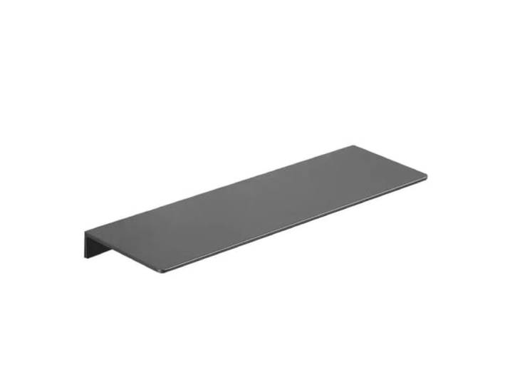 LQYXGS Badezimmer-Duschraum, Gewürzregal for die Küche Badezimmer-Aufbewahrungsregal, Ein-Wort-Regal vor dem Spiegel(Grey,50CM)