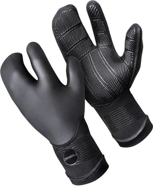 O'Neill Tech 5mm Neoprene Lobster Gloves (XL - Black)  - Black;Grey - Size: Extra Large