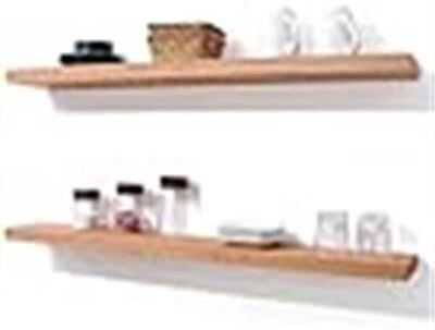 No "Floating Shelves - 6""D x 36""W x 1.2""H"
