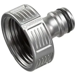 Gardena 18242-20 Anschlussteil für Wasserschlauch Hahnanschluss Metall Metallisch 1 Stück(e)
