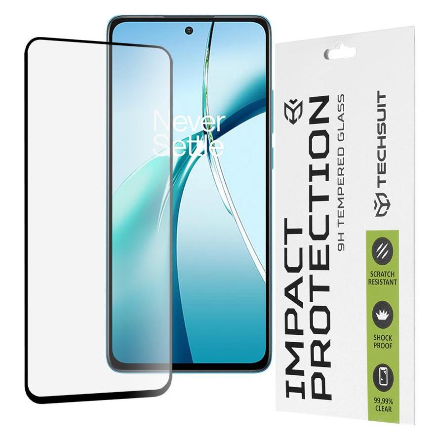 Techsuit - 111D Full Cover / Full Glue Glass - OnePlus Nord CE4 Lite - Black (Oneplus Nord CE 4) (56358964)