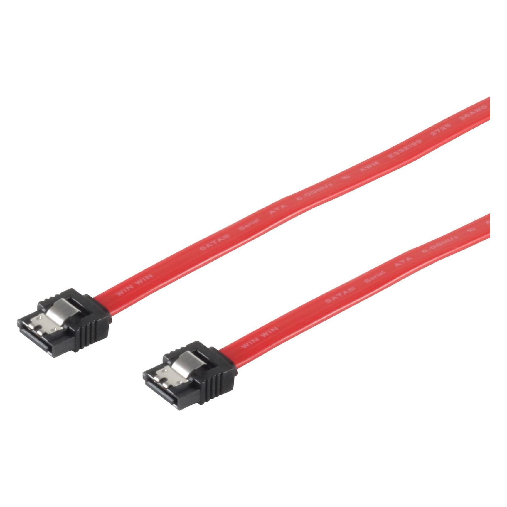 Shiverpeaks S/CONN maximum connectivity SATA-III-Anschlusskabel 3/ 6Gps., Stecker auf Stecker, mit Metallbefesti (50 cm, SATA III) (78246-0.5)