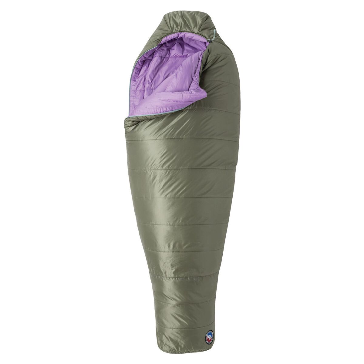 Big Agnes Ws Anthracite 30 (fireline Pro Recycled) lichen green/african violet RIGHT LONG BTMWA30LR26