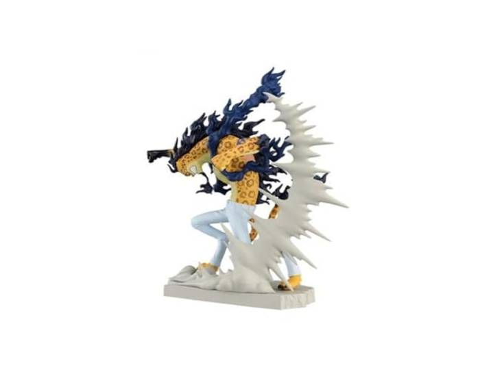 Banpresto BP89378P Actiefiguur Rob Lucci One Piece, Senkozekkei, 10 cm, meerkleurig