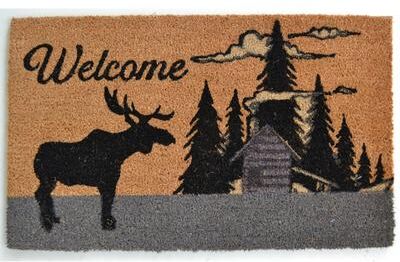 Imports Decor Moose Silhouette Outdoor DoorMat