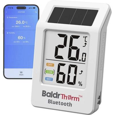 BaldrTherm Solar Thermo-/Hygrometer Weiß HCS702B