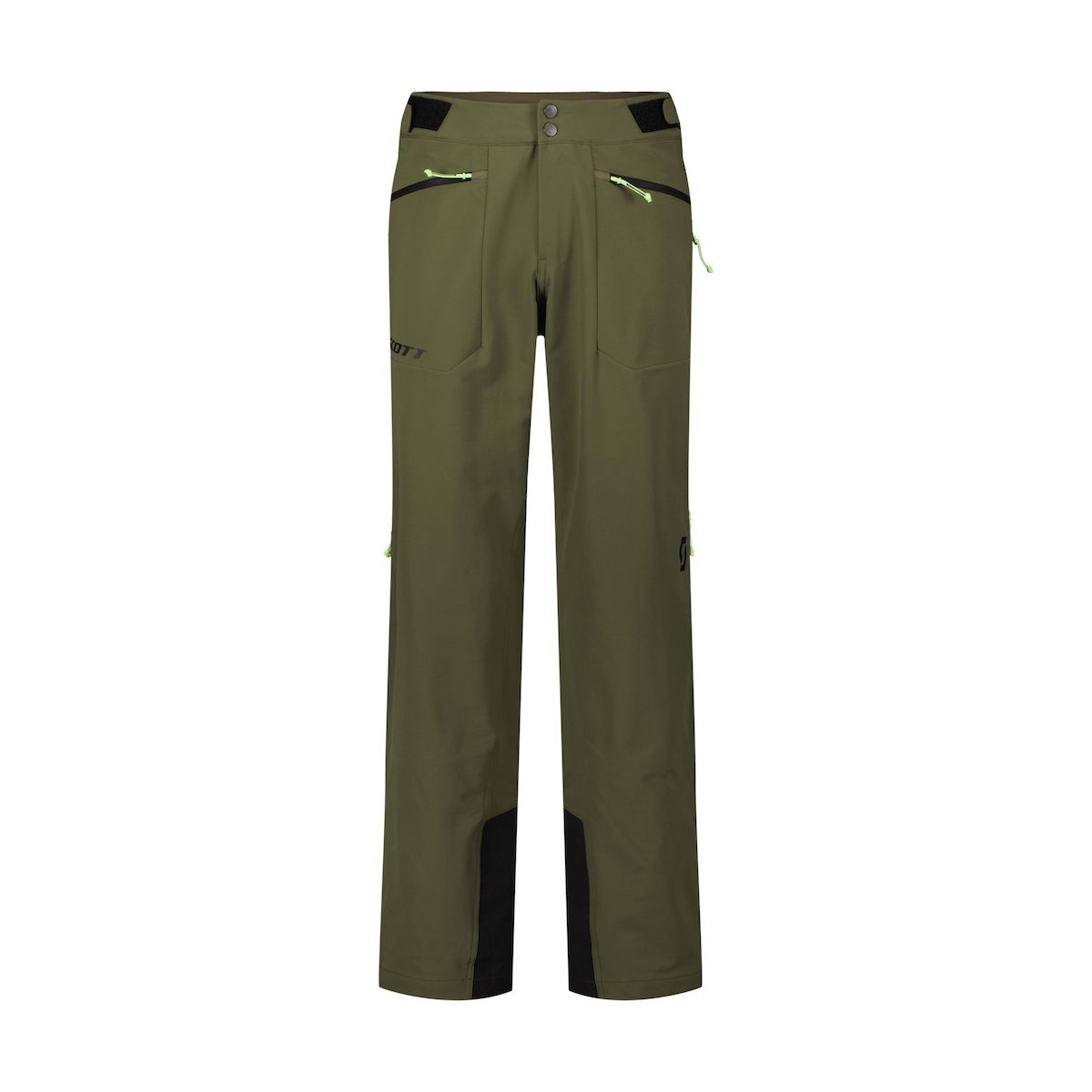 Scott Pants M's Explorair Softshell douglas green (7850) S 4226247850006
