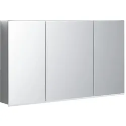 Geberit Option Plus Spiegelschrank mit Beleuchtung, drei Türen, 120x70x17.2 cm, außen und innen verspiegelt