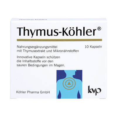 Köhler Pharma GmbH THYMUS KÖHLER Kapseln 5,8 g 09321504