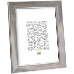 Deknudt Bilderrahmen 15x20 Holz silber Preis pro Stück