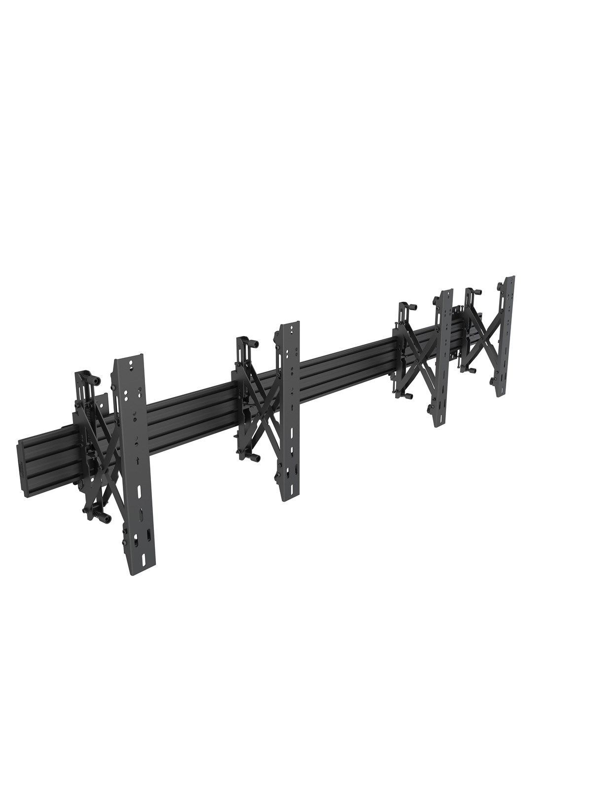 Multibrackets M Wallmount Pro MBW2U Push In Pop Out Black - Max 30 kg - recommended for 65"