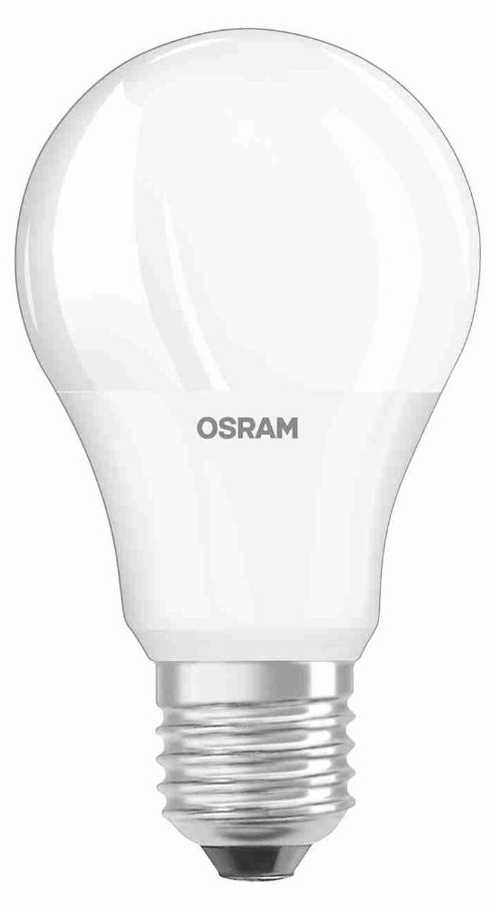 Osram LED-lamp Value, E27, bolvormig, A60, 10W, 1055lm, 4000K koel wit