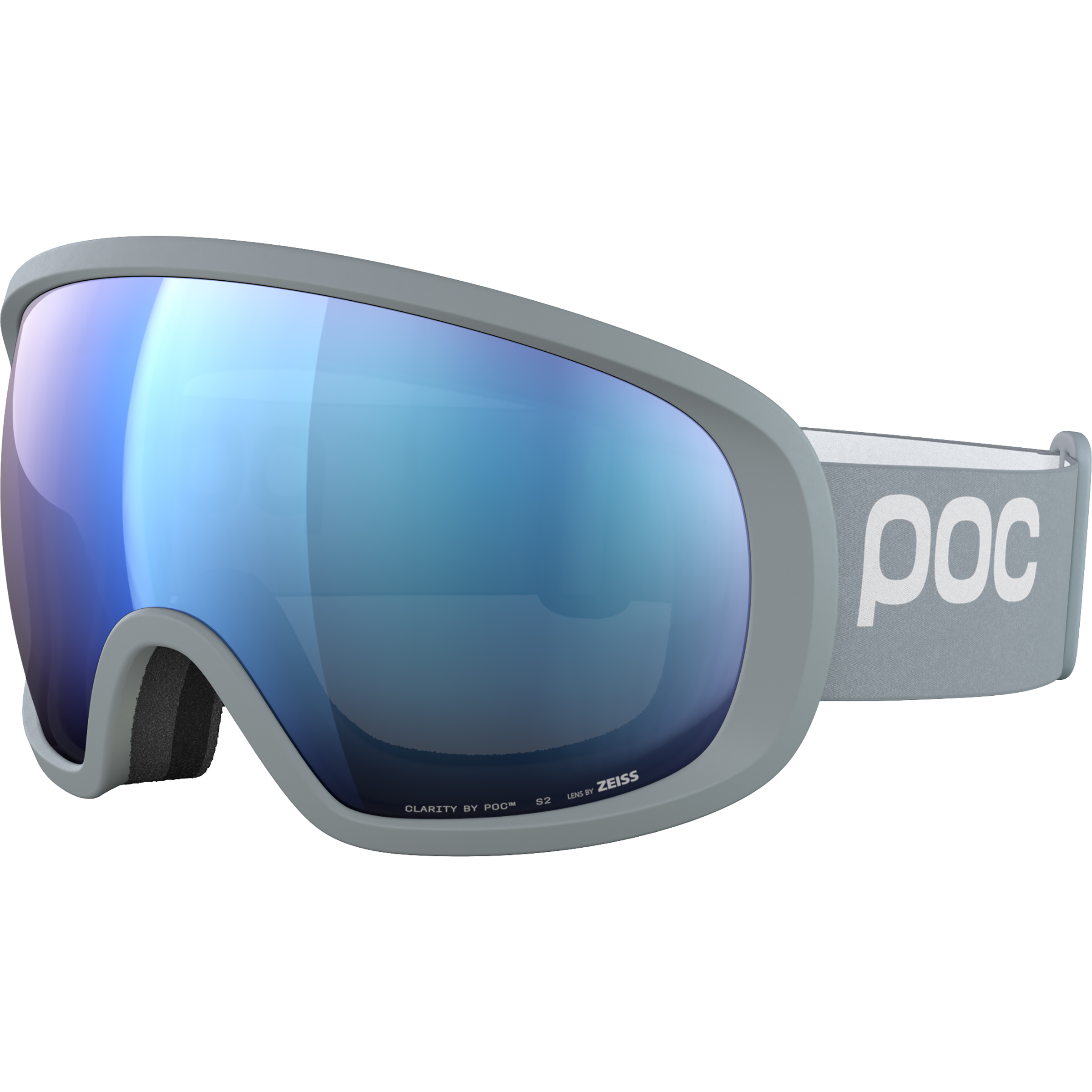 POC Fovea WF Skibrille Skibrillen grau Skifahren