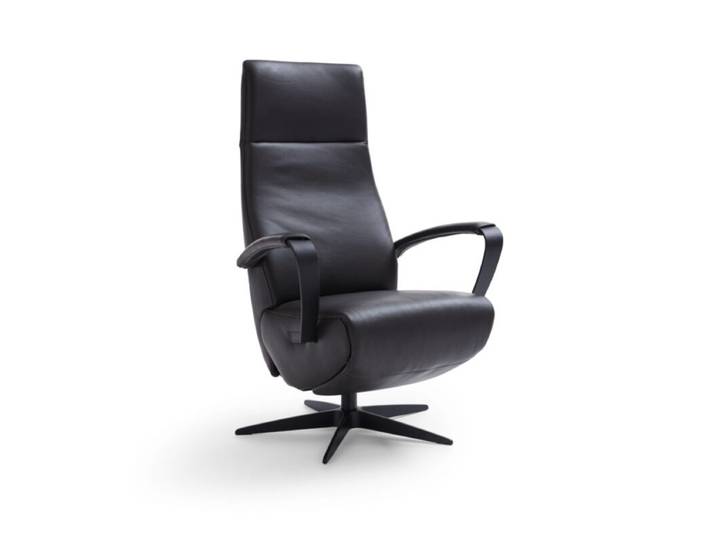 Contur Einrichten Girona Relaxsessel in Leder graphit Drehfunkti