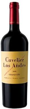 """Cuvelier Los Andes""" """Cuvelier Los Andes Grand Vin 2019 Red Wine - Argentina"""