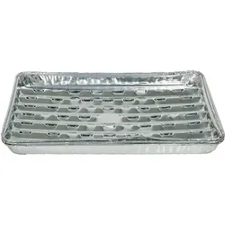 Garden Grill 3 Stück Aluminium Grillschalen, 32x25x5cm