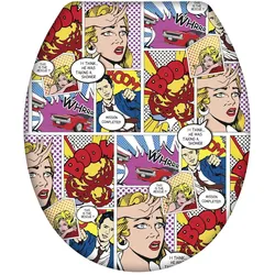 WC-Sitz POPART (BHT 37x2x45 cm) - BHT 37x2x45 cm