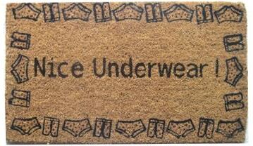 Imports Decor 'Nice Underwear' Coir Door Mat