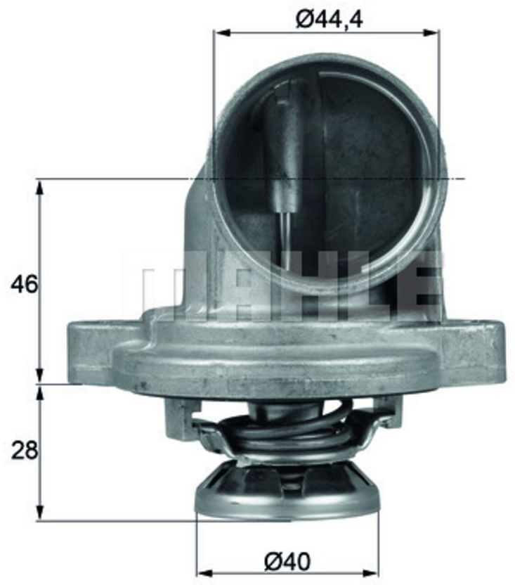 Mahle Termostato, refrigerante TI 23 80