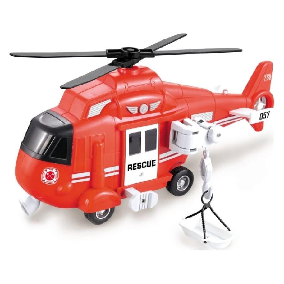 Speedzone Einsatz Hubschrauber Licht Sound, Friktion, 1:16 (0034300968)