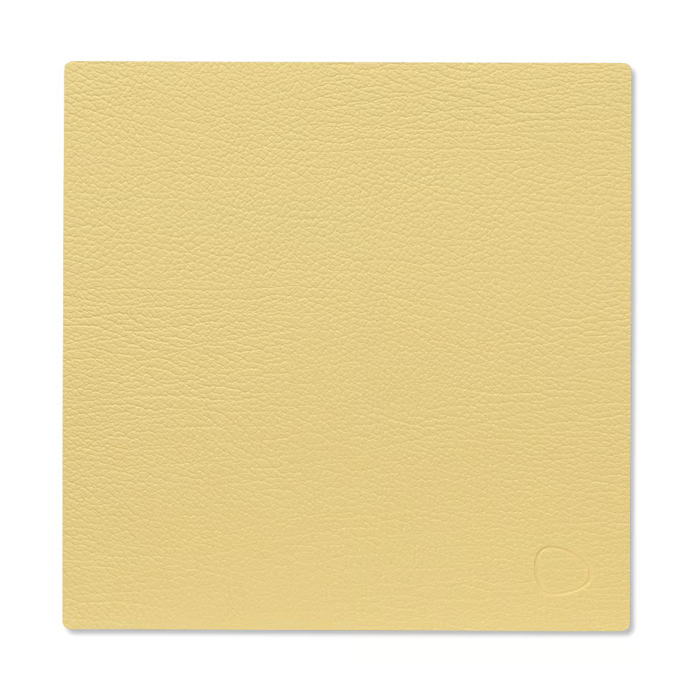 LIND DNA Hippo placemat vierkant S Goud
