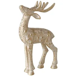 Boltze Figur Ringo H=19cm - gold|weiß
