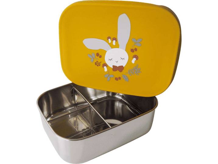 Lunchbox Hase Senfgelb