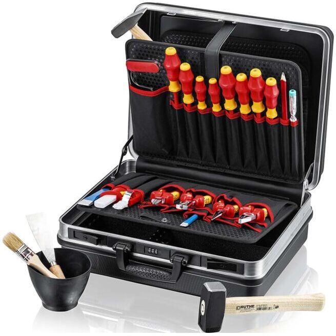 Knipex VDE Trousse à outils noire, 24 pièces 00 21 05 HL S (00 21 05 HL S)