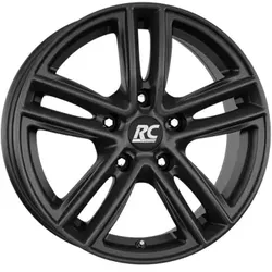 RC Design Rc27 Black Clear Matt 8x19 ET 48 5/108 Alufelge Schwarz