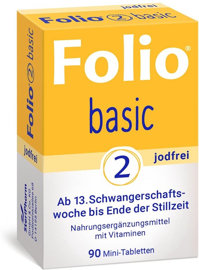 Folio 2 Basic Jodfrei Filmtabletten 90stk