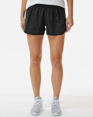 Augusta Sportswear AG2430 Women's Wayfarer Shorts in Black size Medium   Polyester 2430