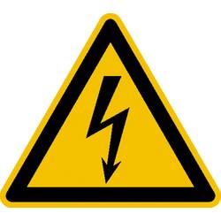 SAFETYMARKING Warnschild Elektrische Spannung Aluminium 50 mm ISO 7010 1 St. 11.0350
