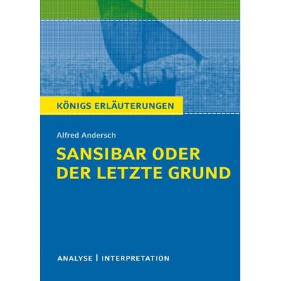 Sansibar oder der letzte Grund von Alfred Andersch, Taschenbuch von Alfred Andersch, Klett Lerntraining bei PONS Langenscheidt GmbH, 978-3-12-930378-8