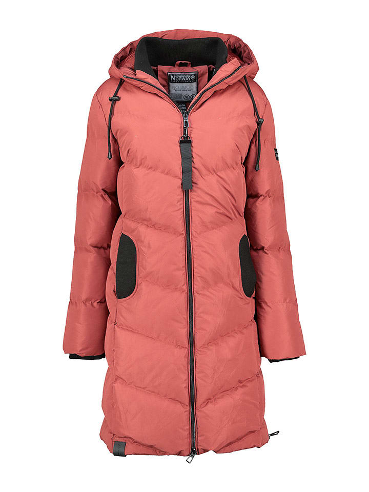 Geographical Norway Wintermantel "Bonus" in Rot - 3XL