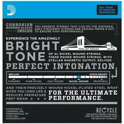 D'Addario Exl120-8 (8x, E-Gitarre, 0.07"), Saiten