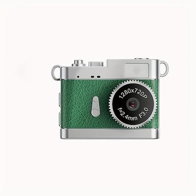 Retro 1080P sprachaktivierte Actionkamera Mini Daumengroße Kamera Videoaufnahme Fotografie CCD Digitalkamera Valentinstag Geschenk