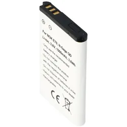 AccuCell Akku passend für Nokia E70, N-Gage QD, Nokia BL-6C Akku 1000mAh