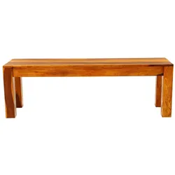 Bank Gani 140x40 aus indischem Sheesham-Holz