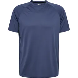 hummel, Herren, Sportshirt, hmlCOURT LIGHT WEIGHT T-SHIRT (L), Blau