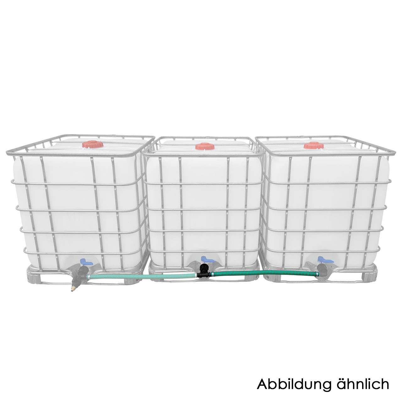 REKUBIK IBC Adapter BSP 2" - 1 IBC Erweiterung Tankverbindung Schlauch 50mm (2")
