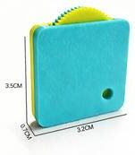 Modern Mode Marketplace Slim Gear Fidget Toy 3D Printed Desk Fidget For Stress Relief gear apple Turquoise