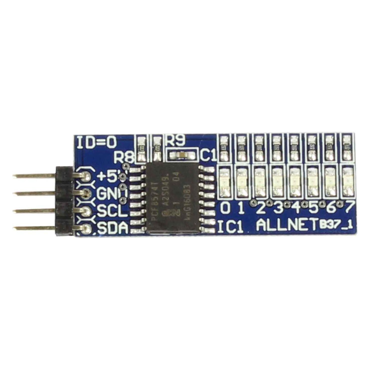 Allnet 4duino 8 LED Board B37 (4duino_B37)