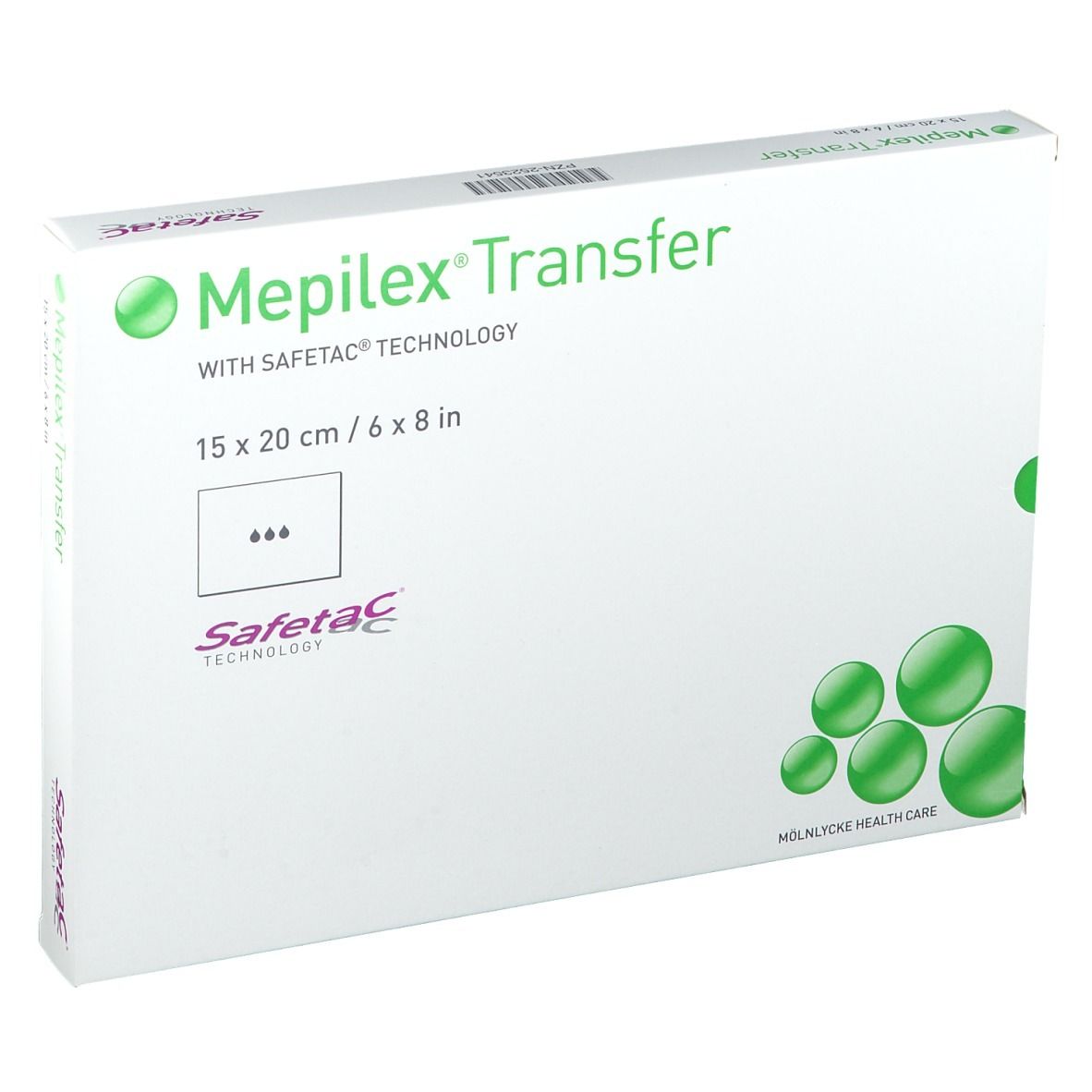 Mepilex Transfer Schaumverband 15x20 cm steril 5 St Verband