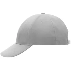 Basecap "MB018" 6-Panel Low-Profile - light grey