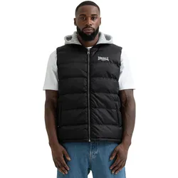 Lonsdale Herren Weste mit Kapuze normale Passform MUDCHUTE
