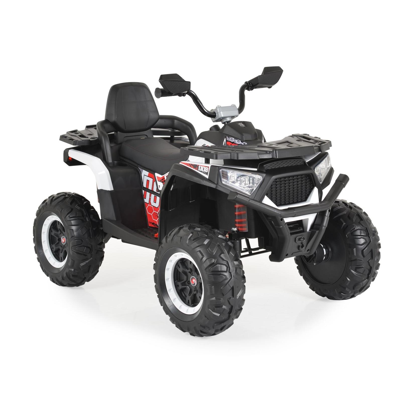 Moni Kinder Elektro-Buggy Cool NEL-007, EVA-Reifen, Scheinwerfer, Musikfunktion weiß