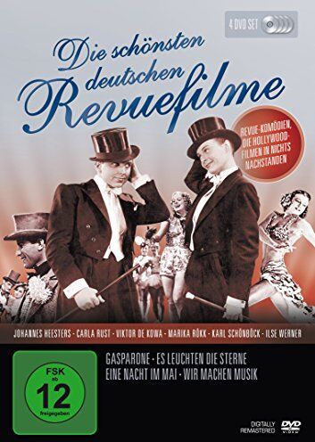 Georg Jacoby - Die schönsten deutschen Revue-Filme [4 DVDs] - Preis vom 08.10.2026 07:26:42 h