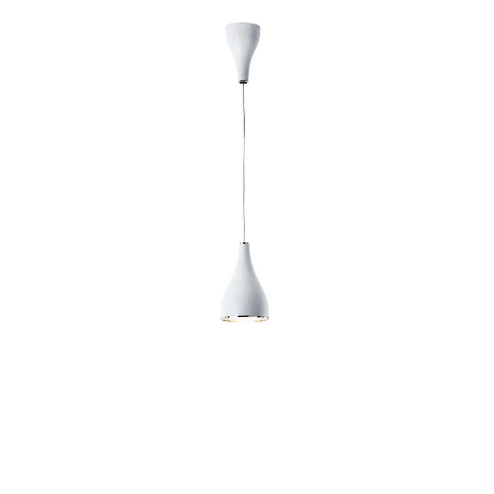 Serien Lighting One Eighty verstelbare hanglamp - Wit - Aluminium